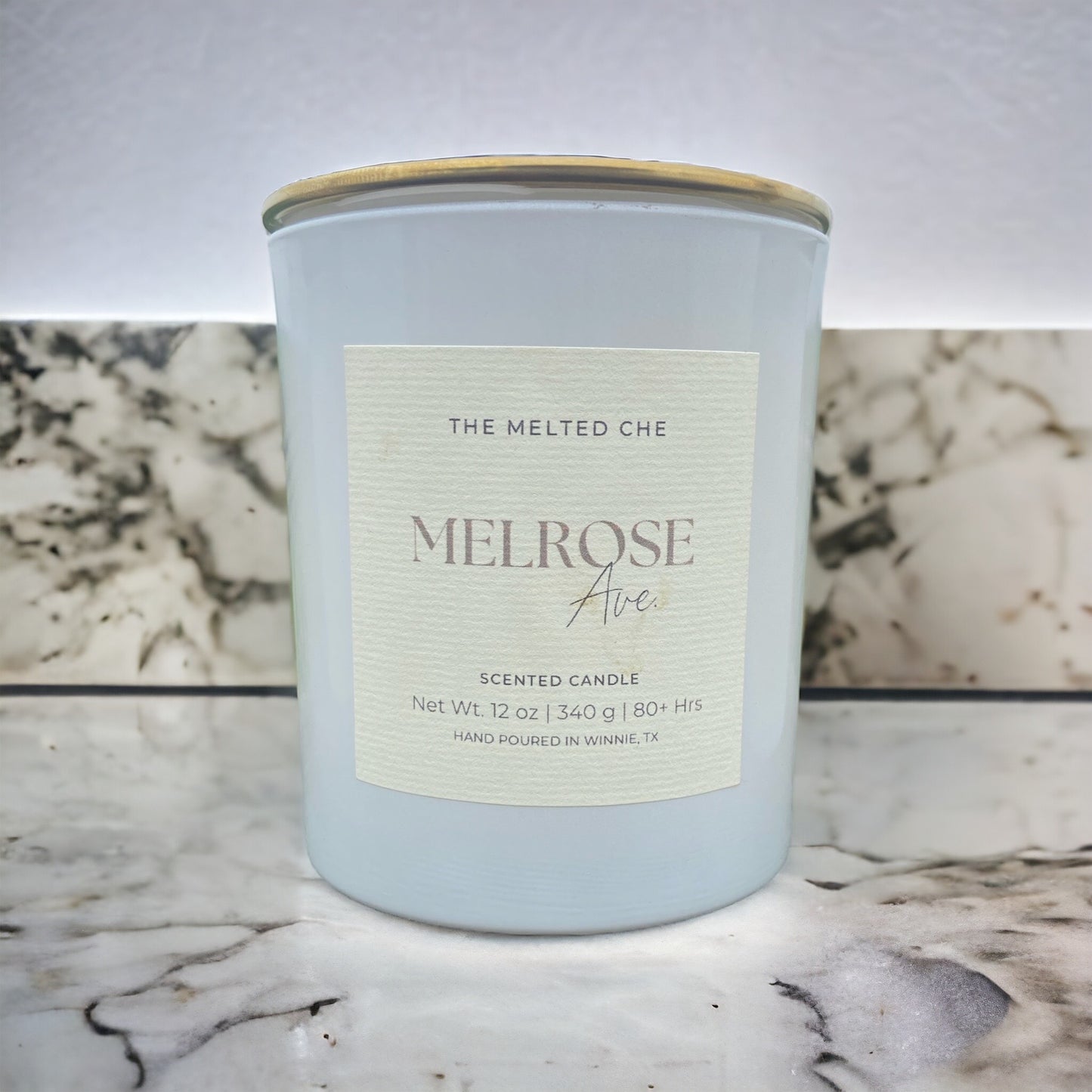 Melrose Ave, melrose ave candle, candle shop, luxury candles, non toxic candles, coconut wax candles