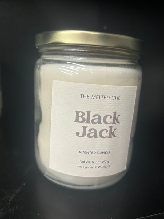 Black Jack Large Farmhouse Candle