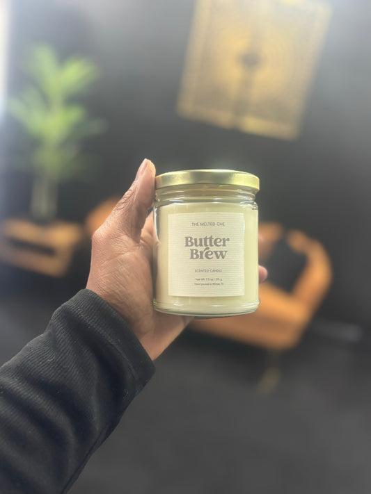 Butter Brew Small Farmhouse Candle