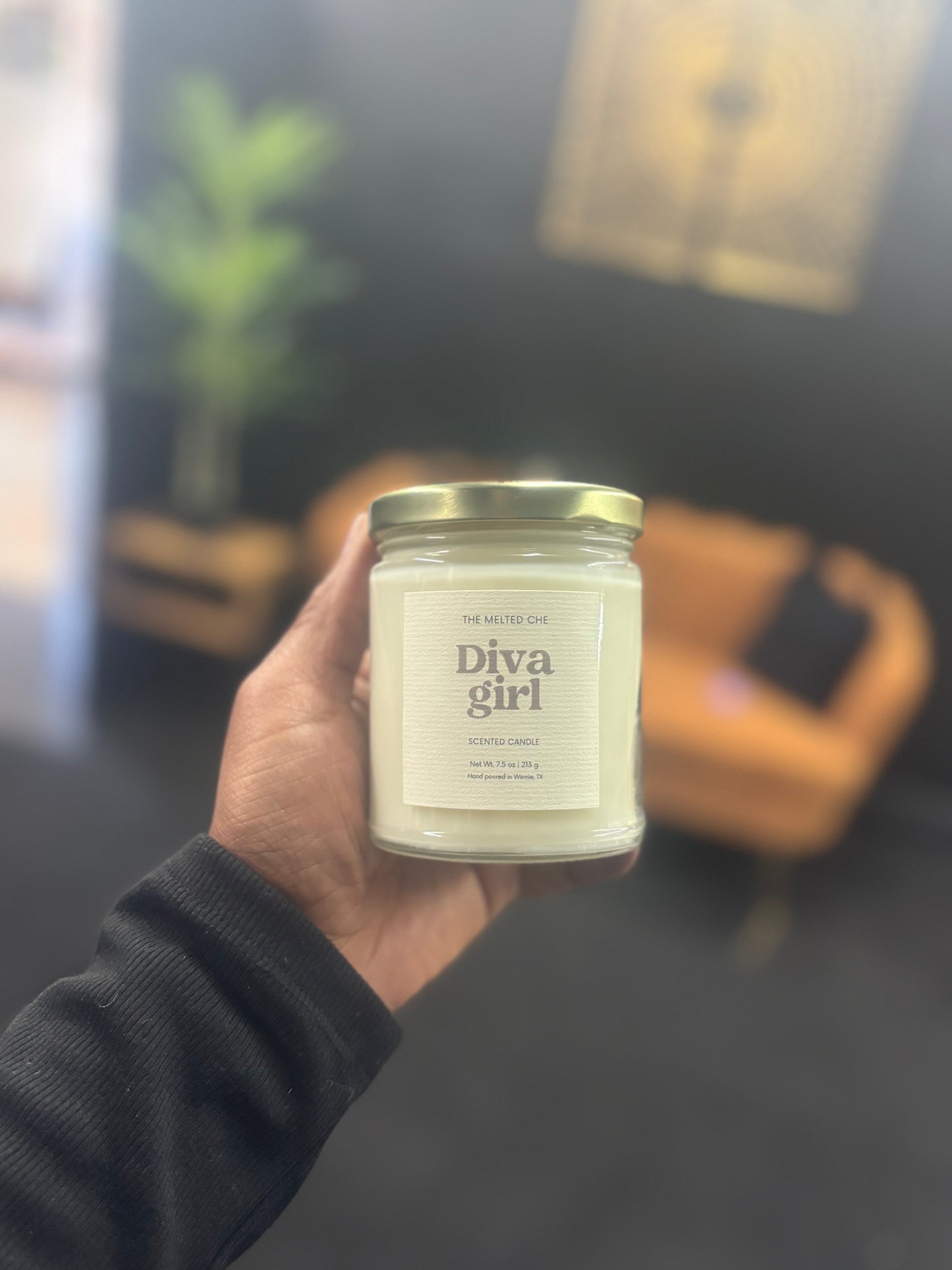 Diva Girl Small Farmhouse Candle