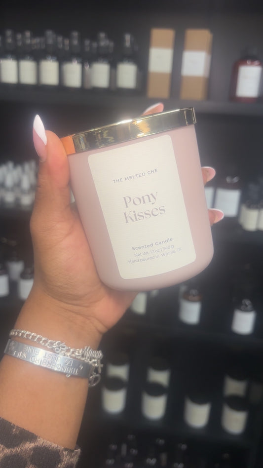 Pony Kisses Candle
