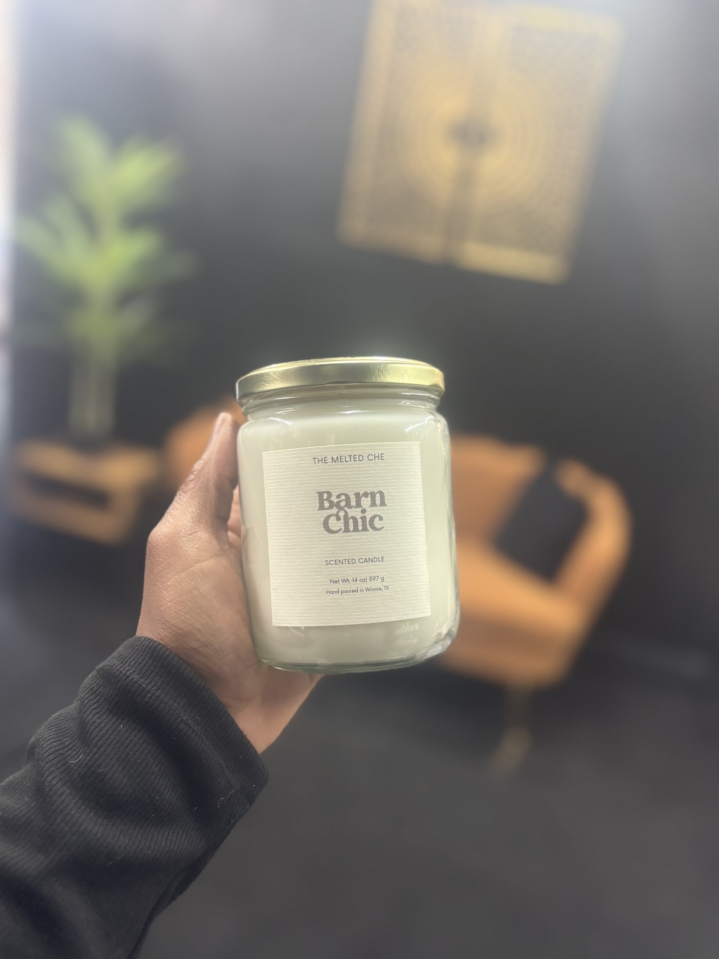 Barn Chic Large Farmhouse Candle