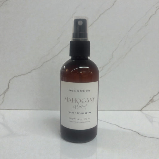 Mahogany Island room and linen spray