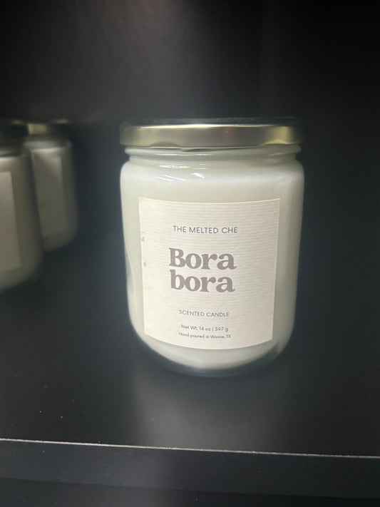 Bora Bora Large Farmhouse Candle